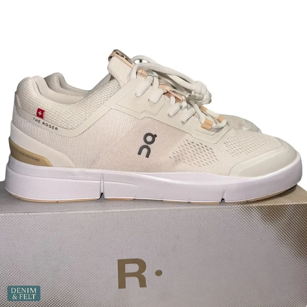 NEW On Running THE ROGER Spin Dew Savannah‎ Tennis Inspired Sneakers Women 10